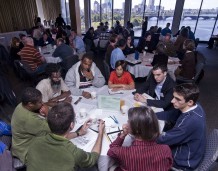 World Wide Views on Global Warming at Museum of Science in Boston (photo by Richard Sclove)